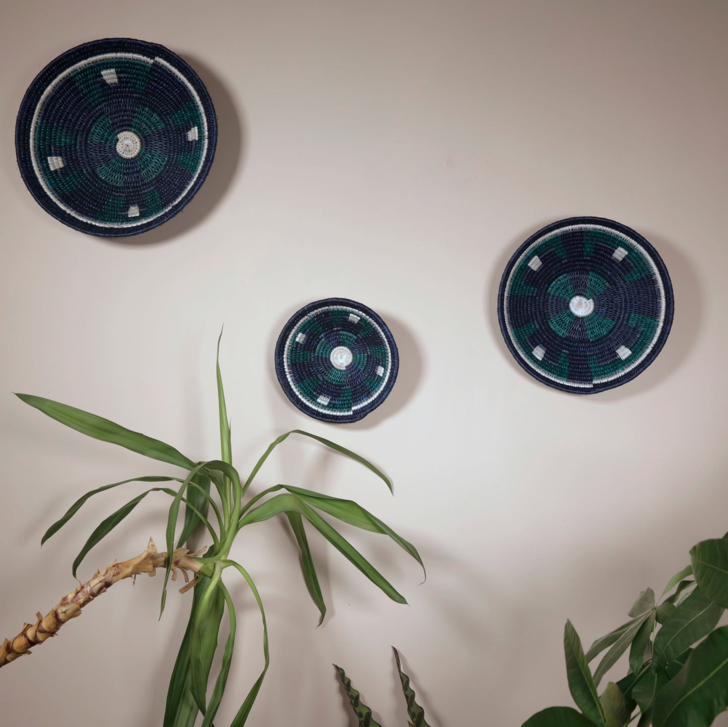 Emerald nightfall Lilanga Baskets