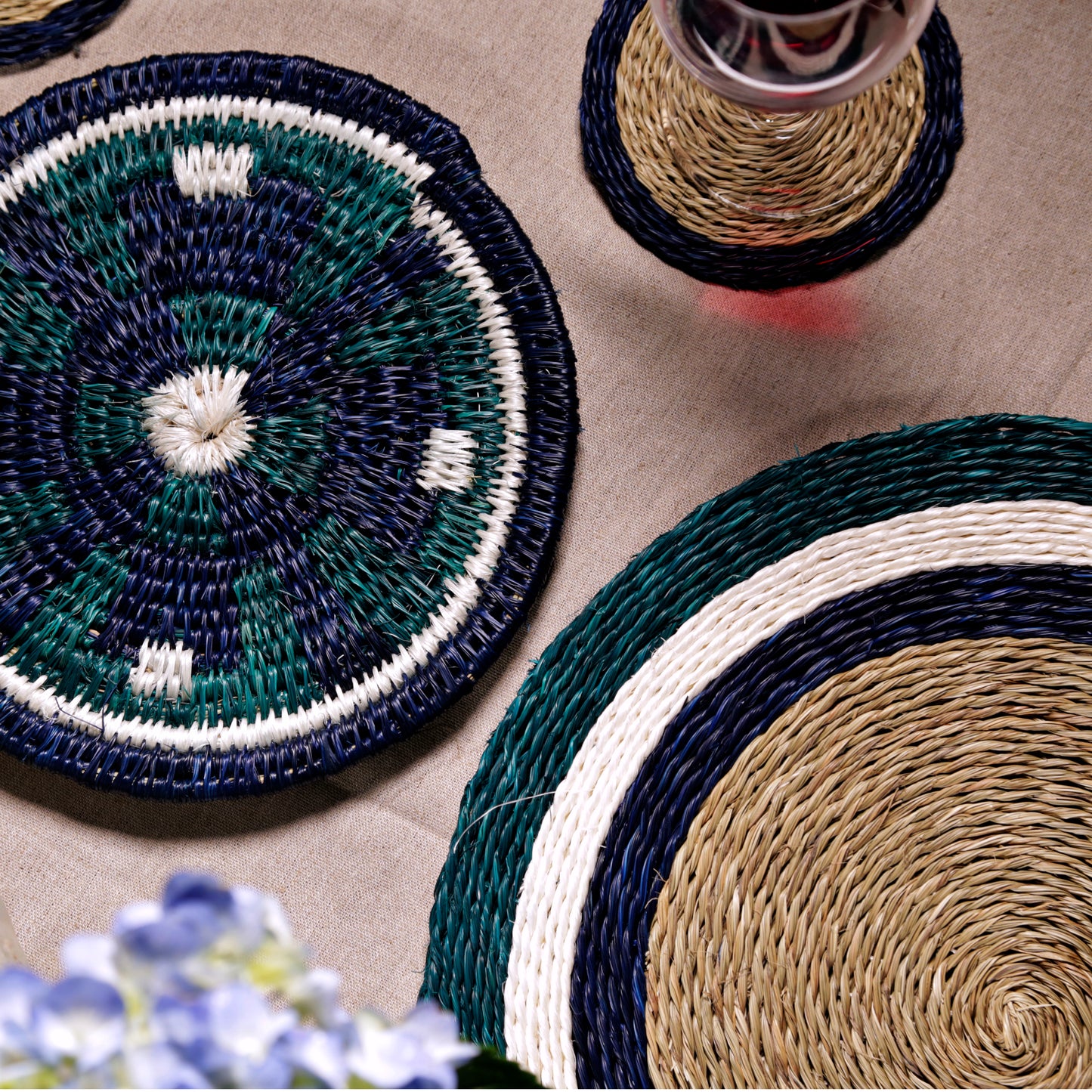 Emerald nightfall design pot stand trivet