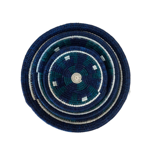 Emerald nightfall Lilanga Baskets