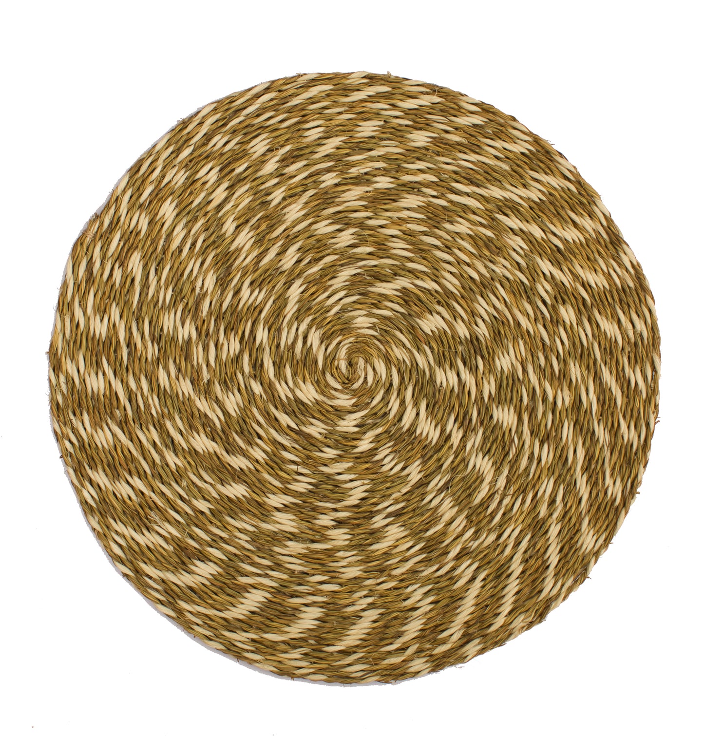 White Tweed Lutindzi Sisal Placemat