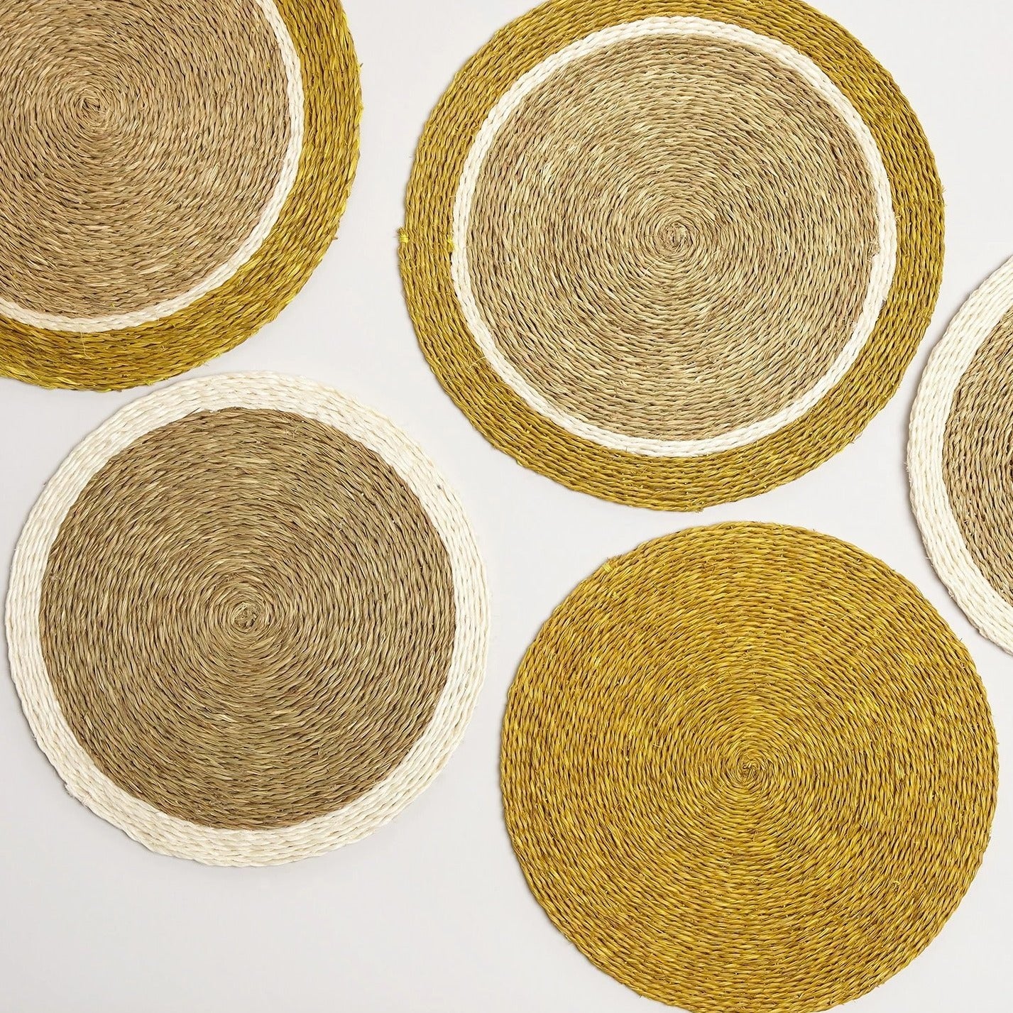 Mustard Yellow Lutindzi Grass Placemat