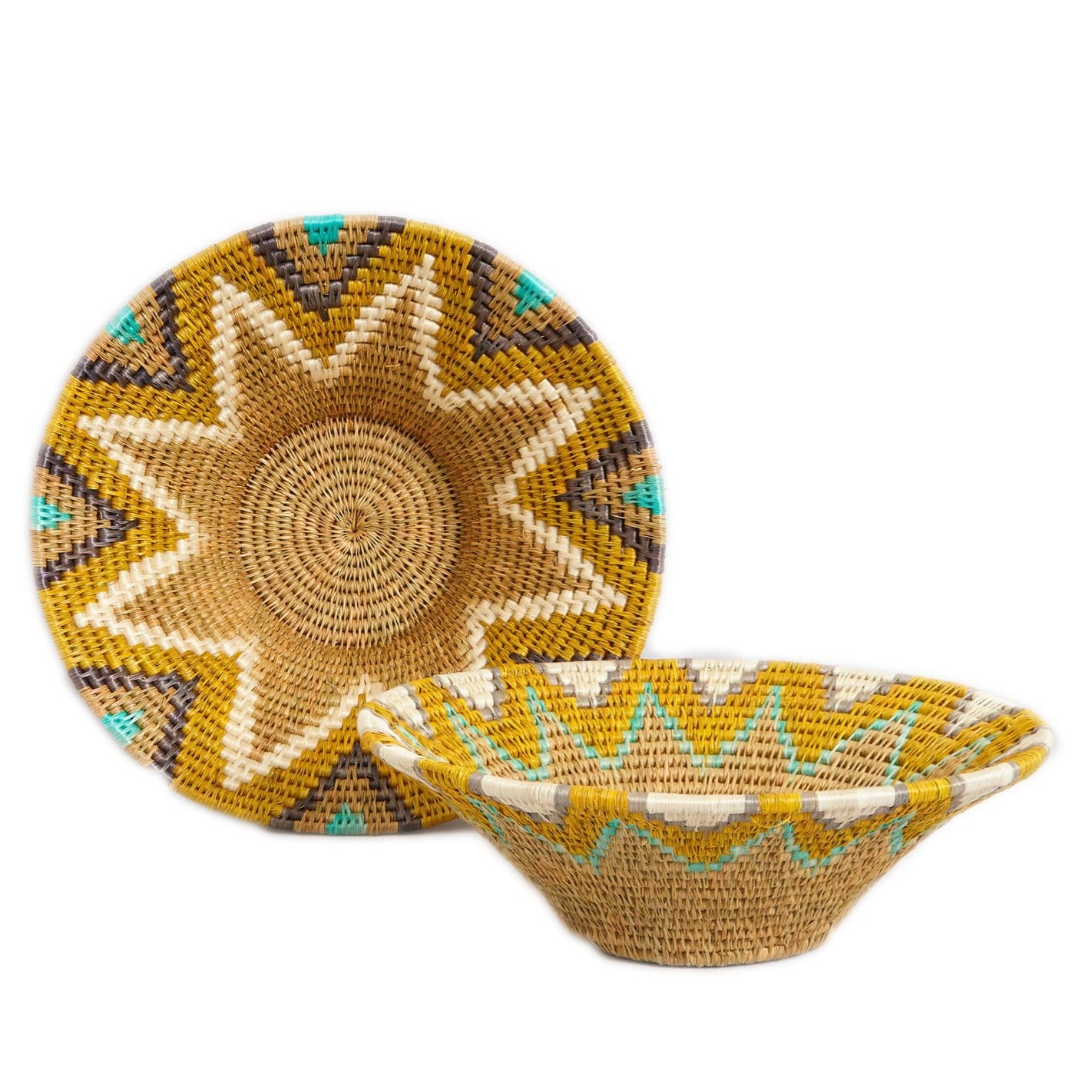 Mustard Yellow Design Lavumisa Basket