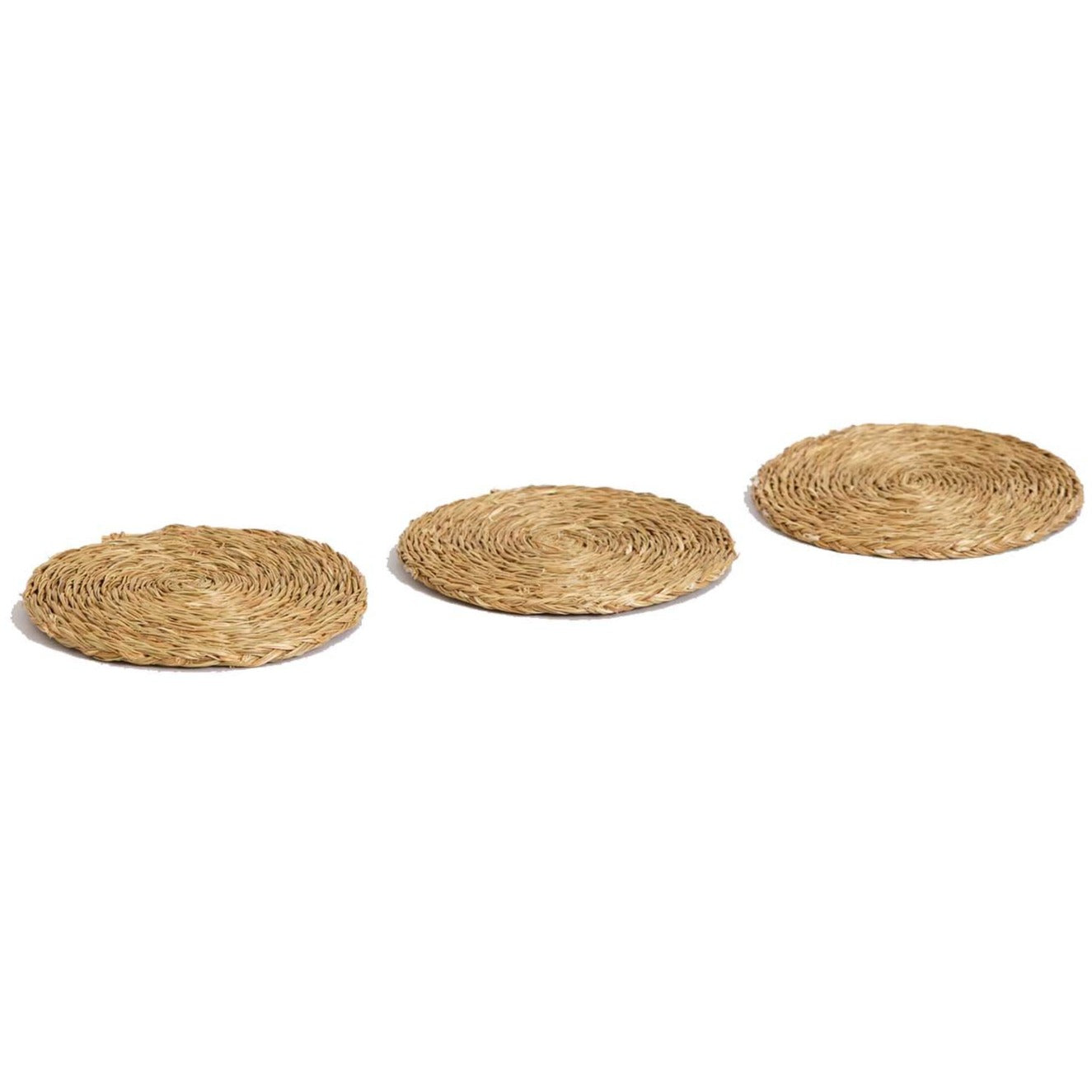 Smoke Lutindzi Grass Woven Coasters