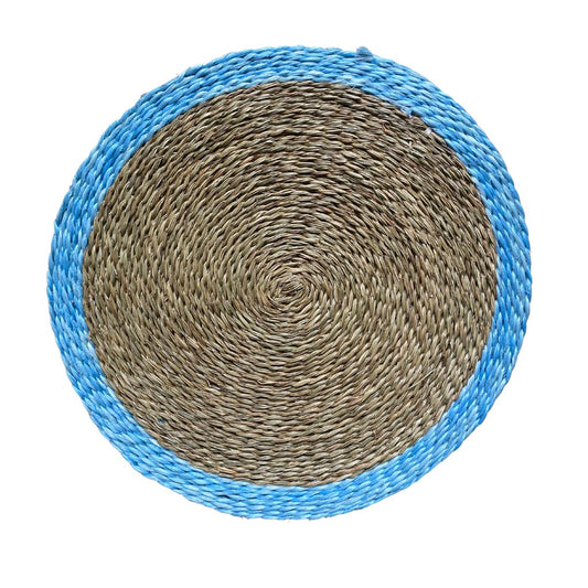 Sky Blue Trim Lutindzi Grass Placemat