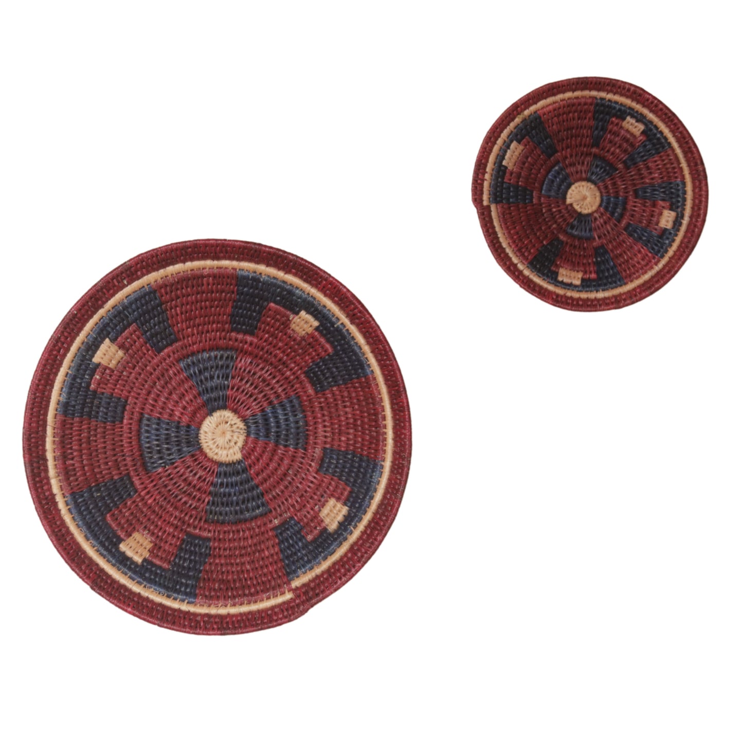 Crimson Solstice Lilanga Basket