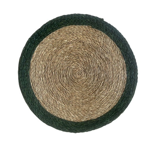 Forest Green Trim Lutindzi Grass Placemat