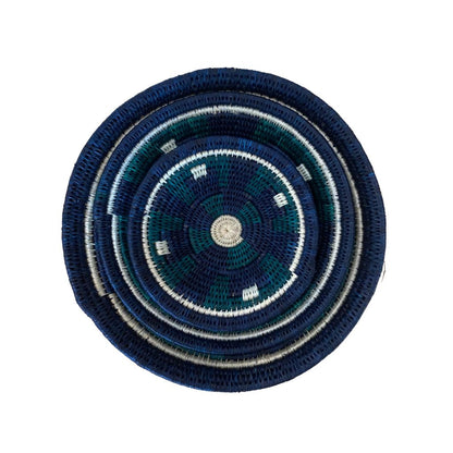 Emerald nightfall Lilanga Baskets