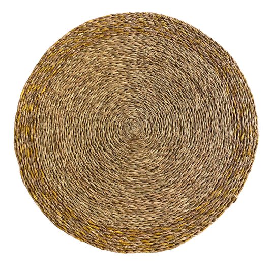 Mustard Tweed Trim Placemat