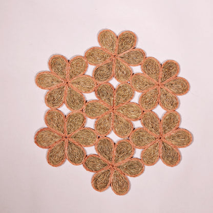 Imbali Petal Grass Woven Placemat