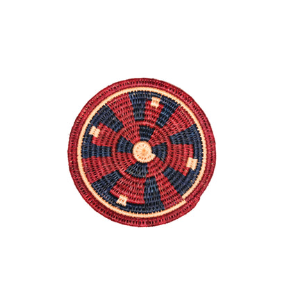 Crimson Solstice Decorative Trivet