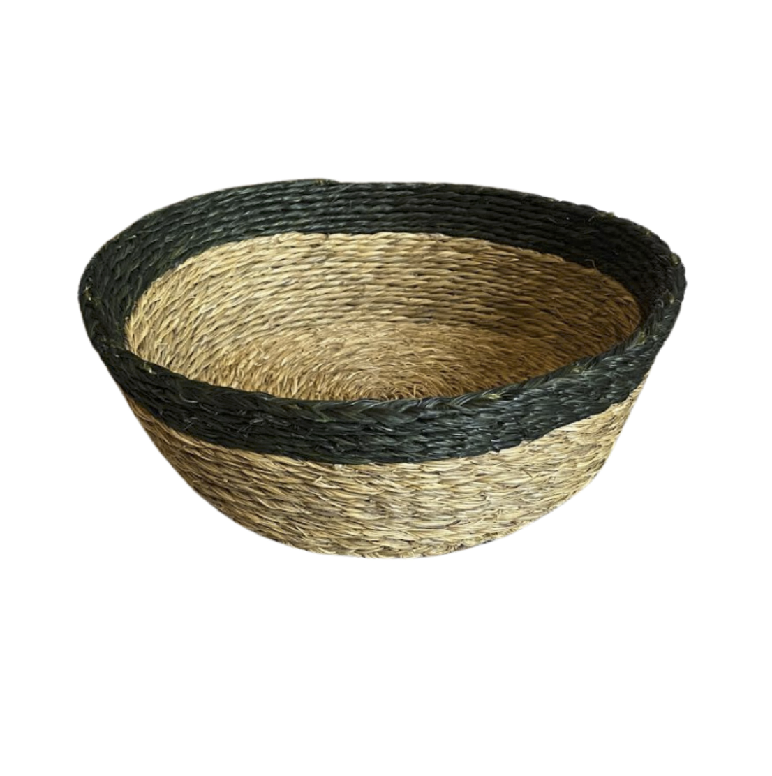 Handwoven Lutindzi Grass Round Bread Basket