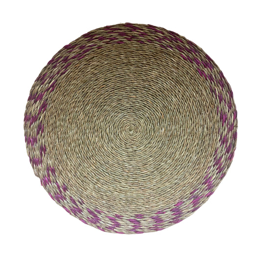 Pink Tweed Trim Placemat