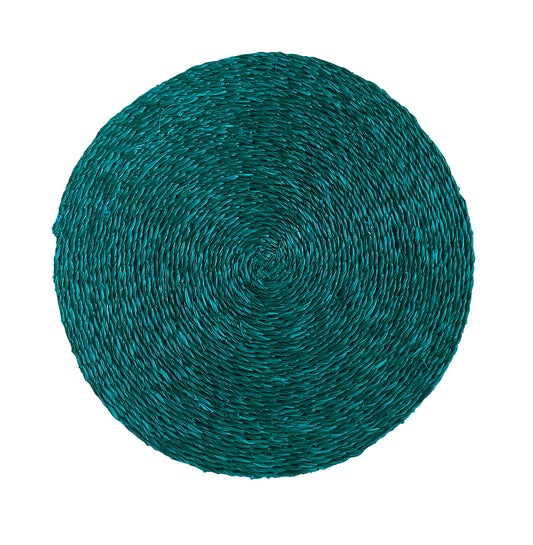 Emerald Green Lutndzi Grass Woven Placemats
