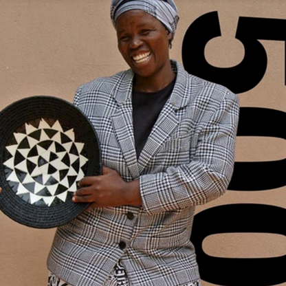 Chocolate Grass and Ceramic Gone Rural Bowl