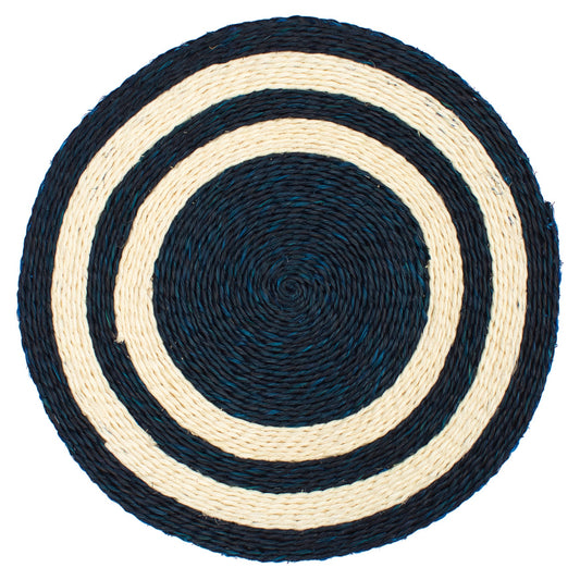 Indigo Bulls Eye Lutindzi Grass Placemat